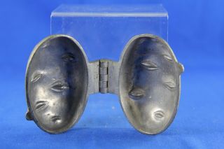 Antique Pewter E & Co Ice Cream Mold Of A Potato Number 944