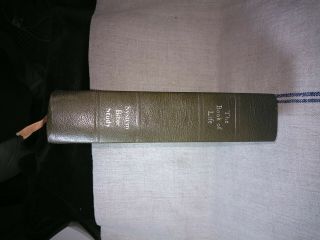 Vintage 1978 The Book Of Life System Bible Study Enlarged Edition - Zondervan