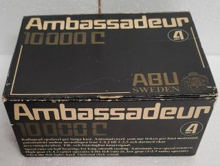 Vintage Abu Garcia Ambassadeur 10000 C Reel,  Nos
