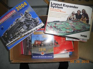 Many Manufactures Train Catalogs,  Price List,  Sears Wish Book.
