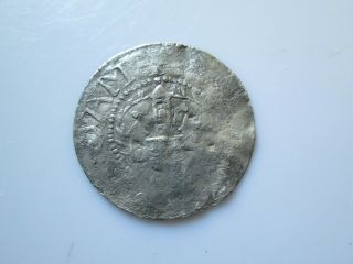 Germany 10 century silver coin,  Otto III 983 - 1002 Magdeburg denar. 2