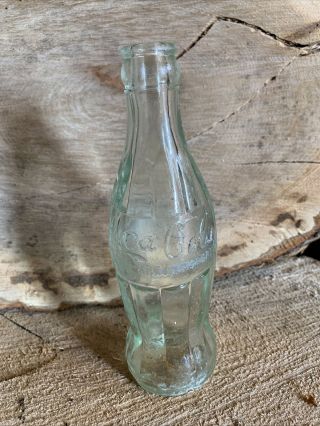Rare Vintage 1919 Coke A Cola Diamond Antique Glass Bottle Coca - Cola