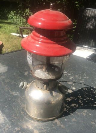 Vintage Coleman Lantern 200 1957 For Restoration Made In Canada Project.