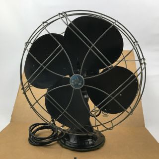 Vintage Emerson Electric Oscillating 3 Speed Fan 77648 - As 3 - Speed 18 " Cage 2.  A5