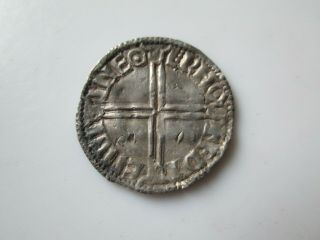 Anglo - Scandinavian 11 Century Medieval Silver Coinage,  Aethelred Ii Lc Penny