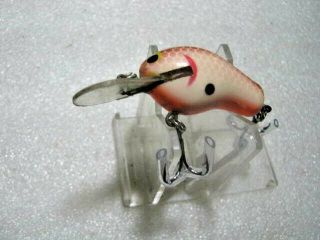 Rare Old Vintage Bagley Small Deep Diving Wood Lure Lures Full Brass Florida