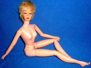 Vintage 1963 Marx Debbie Drake Doll Tv Fitness Host 11 1/2 " Doll Multi Jointed
