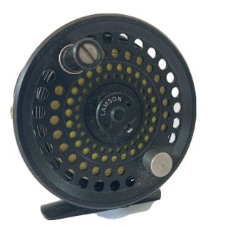 Lamson Lp 2 Fly Reel Loaded Fine Quality Line Ready To Go Fishing W/orvis Spool