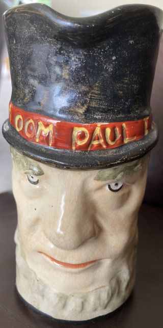 Antique Hm Oom Paul 1 Dv Toby Jug T Goode And Co London 1900