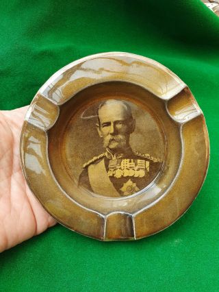 Quality Antique Wwi Patriotic 1914 Ashtrays - Lord Roberts Boer War Etc