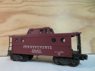 Lionel Train O Gauge Postwar Prr Pennsylvania N5c Railroad Caboose 6417 536417