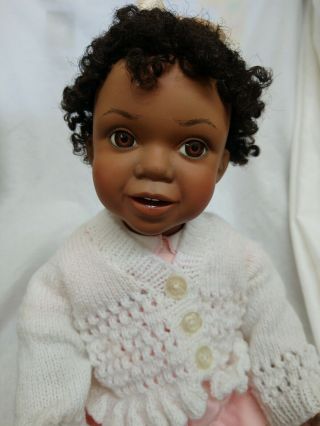 Vintage Ashton Drake Porcelain Baby Girl Doll 1997 15 "