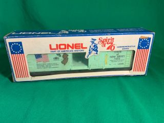 Vintage Lionel 6 - 7603 Spirit Of Jersey Box Car