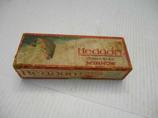Vintage Heddon Dowagiac Lure Box Only