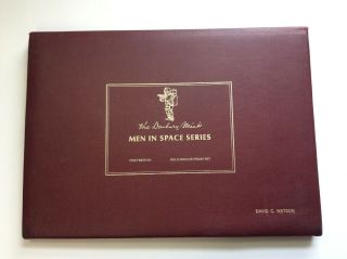 The Danbury Men In Space Series Solid Bronze Proof Set 1st Edition 21 Coin