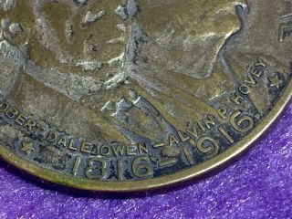 G - 1 MT.  VERNON POSEY COUNTY INDIANA CENTENNIAL COIN TOKEN 1816 - 1916 105 YEAR OLD 2