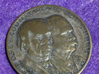 G - 1 MT.  VERNON POSEY COUNTY INDIANA CENTENNIAL COIN TOKEN 1816 - 1916 105 YEAR OLD 3