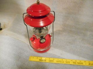 Vintage Red Coleman Lantern 200 A Dated 6 - 78