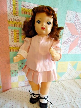 Vintage 16 " Terri Lee Doll Wearing Tagged 1950 
