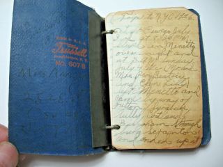 Little Diary Of July 1926 Trip From Oswego To York City