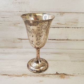 Lord Saybrook 11950 By International Sterling Silver Goblet - 6 5/8 " Inches 175 G