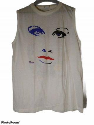 Prince And The Revolution 1984 1985 Purple Rain World Tour Sleeveless T - Shirt.