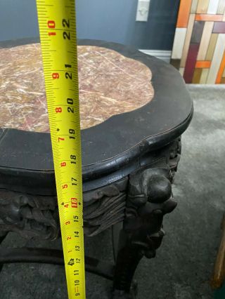 EL6115: Asian Table with Marble Top 3