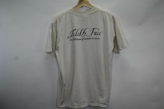X104 Vintage Gildan Lilith Fair Festival 1997 Shirt Sheryl Crow 90s Size Medium