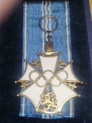Medalla Al Merito Juegos Olimpicos 1952 Helsinky