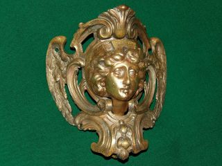 Rare Antique Bronze Billiard Pocket Corner - Italia Turrita