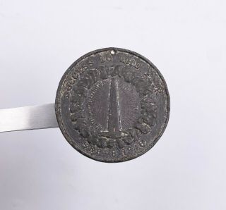 1840 Bunker Hill Monument Success To The Fair Campaign Medal Token Coin Pendent