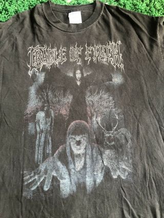 Vintage Cradle Of Filth Tour Shirt