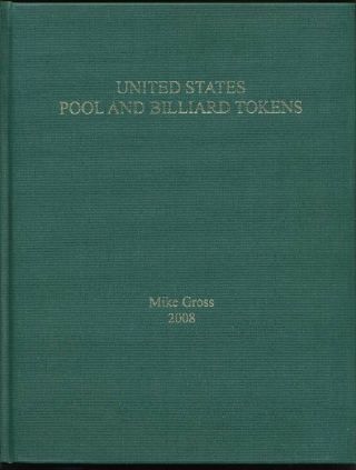 Last 3 - Pool & Billiard Token Book All Of The United States