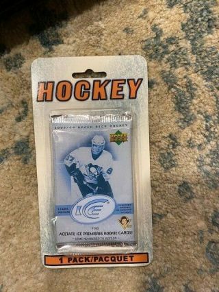 2005 - 06 Ud Ice Hockey Pack Sidney Crosby Alex Ovechkin Rookie?