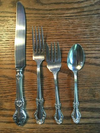 Georgian Shell By Frank Whiting / Concord Sterling Regular Place Setting - 4pc