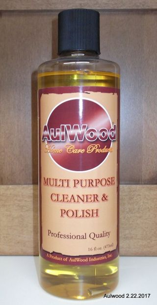 Aulwood Multi - Purpose Wood Cleaner And Polish 16oz (70772)
