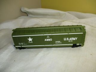 Model Power Ho Scale Us Army Exploding Ammo Car