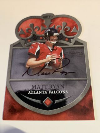 2008 Donruss Matt Ryan On Card Auto Autograph Rookie Falcons Ssp Rare