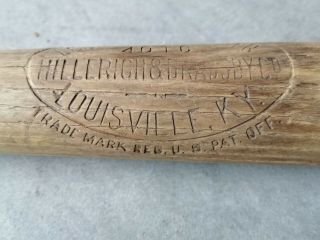 Vintage Louisville Slugger 40 TC Wood Baseball Bat Ty Cobb MLB 1916 - 25 Antique 2