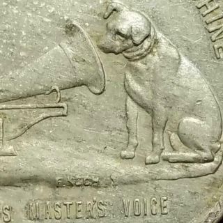 Token Victor Phonograph Machine Nipper Dog Pictorial Maguire & Baucus Ny Trade