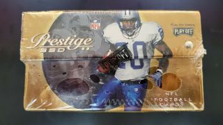 1999 Playoff Prestige SSD Factory Hobby Box NFL Football 3