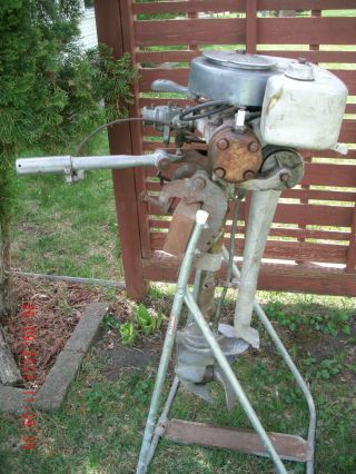 4 Hp Antique Vintage 1939 Neptune Twin Fresh Water Outboard Motor