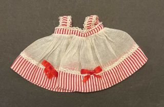 Vintage 1950’s Ginny Doll “tiny Miss Series” Dress,  Hat & Shoes