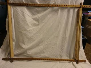Antique Adjustable Quilt Frame