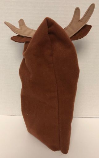 Baby Einstein REINDEER Deer Moose HAND PUPPET Equity Marketing Cloth Toy 2
