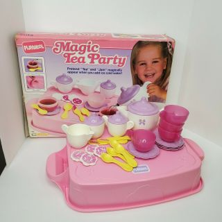 Vintage Playskool Magic Tea Party Set 1991 Complete