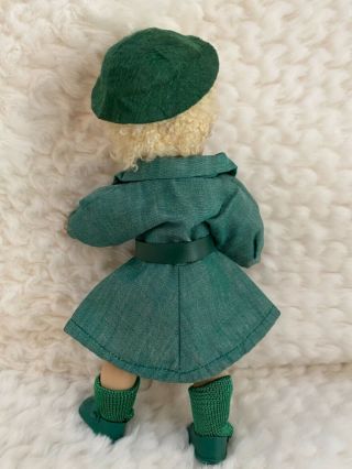 Vintage Doll clothes,  Mini Terri Lee Girl Scout dress,  belt & hat,  Vogue Ginny 3
