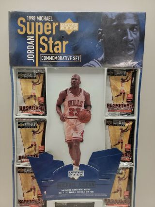 1997 - 98 Upper Deck Collector ' s Choice Star Set Michael Jordan Packs RARE 3