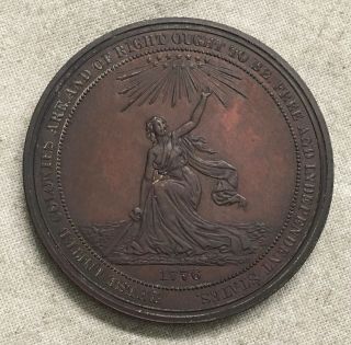 1876 U.  S.  Centennial Exposition,  Philadelphia Official Medal Hk - 21