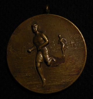 1935 Hms Barham Marathon Running Award Medal - Ww2 Sunk By German U - Boat In 1941